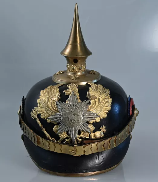 Oldenburg 91st Infantry Officers Pickelhaube Visuel 1 principal